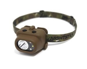 Nightstick Multi-Function Headlamp 210 Lumens White/Red/Green Lights FDE