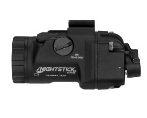 Nightstick TCM-5B Subcompact Weapon Light with Green Laser for Narrow Rail Models 650 Lumens Black