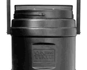On Time Wildlife Sonic Shaker Rice Bran Feeder - 10 gallon