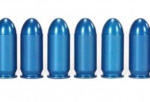 A-Zoom Aluminum Snap Caps .45 AUTO Blue 10/pk