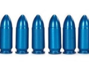 A-Zoom Aluminum Snap Caps 9mm Luger Blue 10/pk