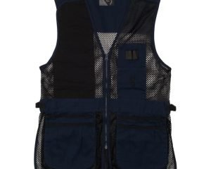 Browning Trapper Creek Mesh Shooting Vest Navy and Black S