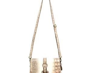 Smith & Wesson Croc Crossbody Concealed Carry Purse Beige