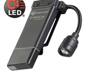 Streamlight Clipmate Rechargeable USB Light White/Red Clip-On LED Light