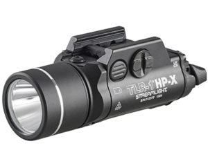 Streamlight TLR-1 HP-X Handgun Weapon Light 1000 Lumen CR123A Batteries Included Black