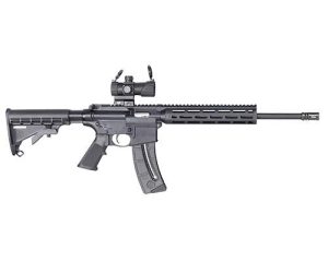 S&W M&P 15-22 Sport Rifle .22LR 25rd Magazine 16.5" Barrel with MP-100 M&P Red/Green Dot Optic