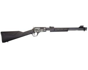 Rossi Gallery Pump Rifle .22 LR 15rd Capacity 18" Barrel Black Synthetic Stock Snakeskin Engraving