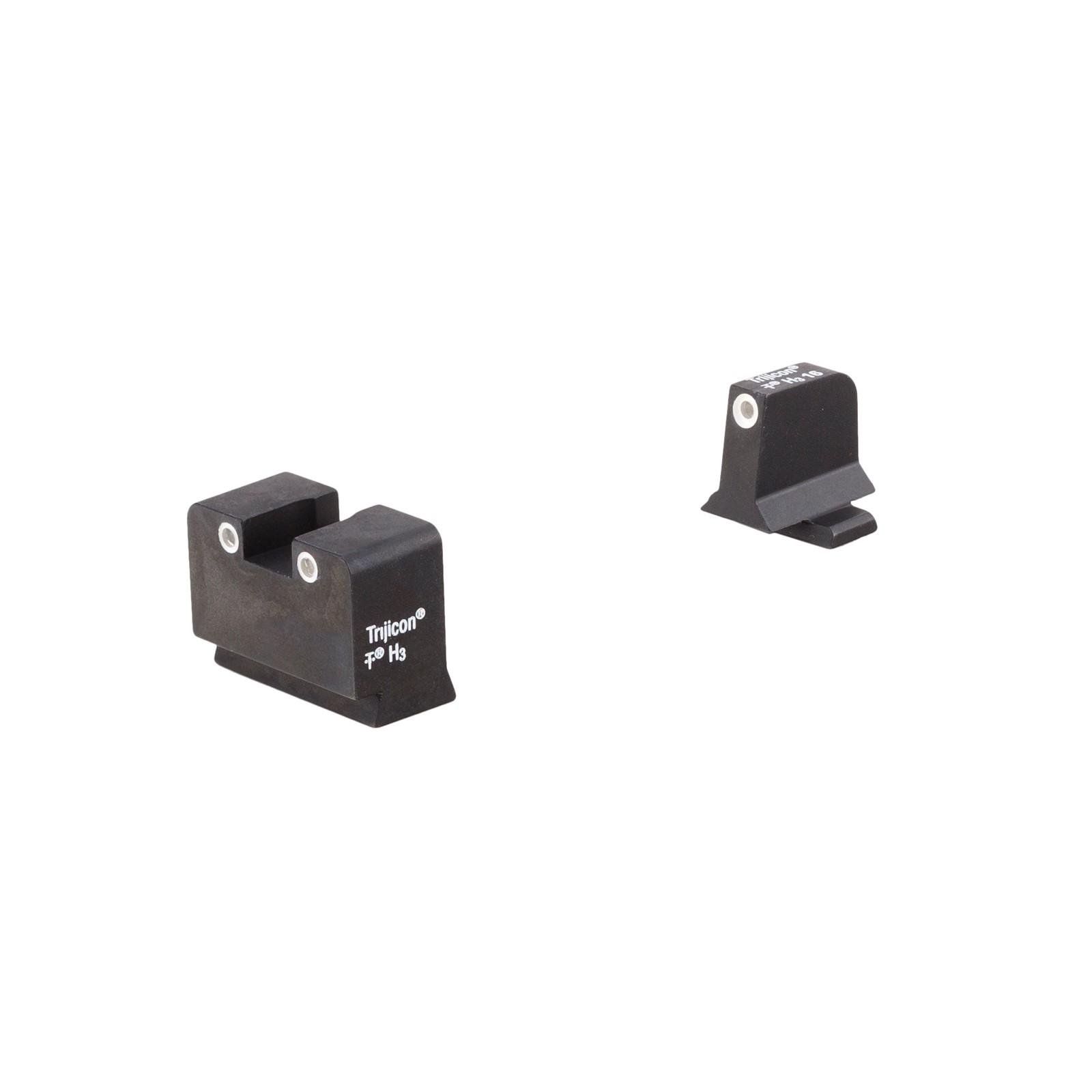 Trijicon Bright & Tough Suppressor Sight Set for Sig Saer 9mm/.357 SIG Green with White Front and Rear