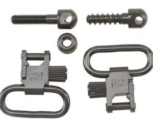 Uncle Mike's QD Machine Screw Type Swivel - 1" Black
