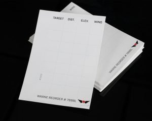 Warne Data Card Label Refills for Warne Skyline Precision Mount - 50/pk