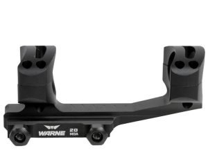 Warne Tactical LR-SKEL Long-Range MSR Precision Mount 30mm Black 20 MOA