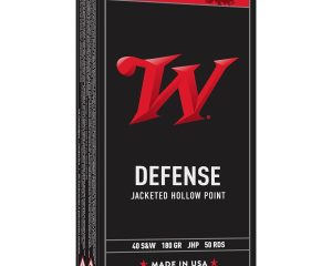 Winchester USA Handgun Ammunition .40 S&W 180 gr. JHP 1010 fps 50/ct