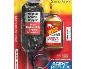 Wildlife Research Magnum Scrape Dripper Combo with Golden Scrape 4 oz Bottle