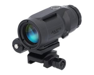 Sig Sauer JULIET5 Mirco 5x Magnifier - 5x24mm Push Button Mount w Spacers - Black