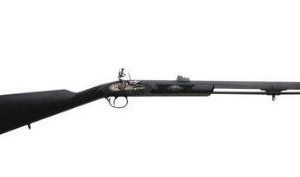 Traditions Deerhunter Muzzleloader Rifle .50 cal Flintlock Black/Blued 24" BBL