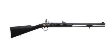 Traditions Deerhunter Muzzleloader Rifle .50 cal Flintlock Black/Blued 24" BBL