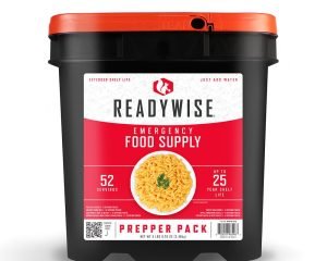 Readywise Entree Only Grab and Go Food Kit 60 Servings