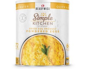 Readywise Simple Kitchen Powdered Eggs 72 Serving