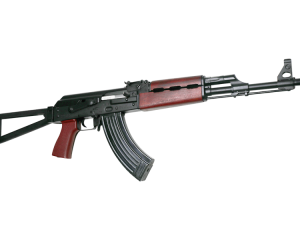 Zastava ZPAPM70 AK-47 Rifle BULGED TRUNNION 1.5MM RECEIVER - Blood Red Handguard | 7.62x39 | 16.3" Chrome Lined Barrel | Folding Triangle Stock