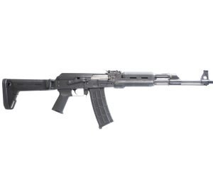 Zastava ZPAPM90 PS AK-47 Rifle BULGED TRUNNION 1.5MM RECEIVER - Black | 5.56 NATO | 18.25" Chrome Lined Barrel | Hogue Handguard | Magpul Grip | Magpul Zhukov Stock