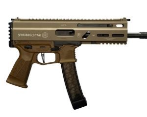 Grand Power Stribog SP45A3 .45 ACP Semi-Auto Pistol - Flat Dark Earth | 8" Threaded Barrel | 3x 20rd Mags