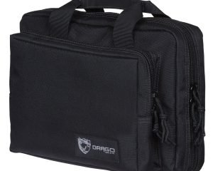 DRAGO PRO GEAR DOUBLE PISTOL CASE BLACK (24/CASE)