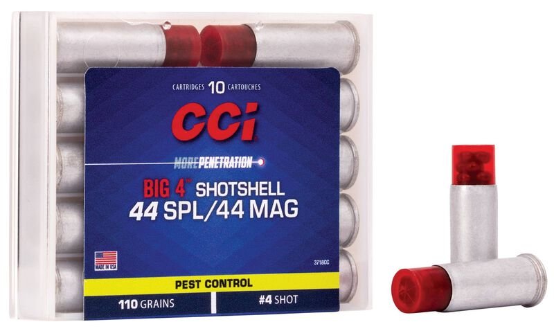 CCI 44 SPL/44 REM MAG BIG 4 SHOTSHELL 10 RD/BX 20 BX/CS