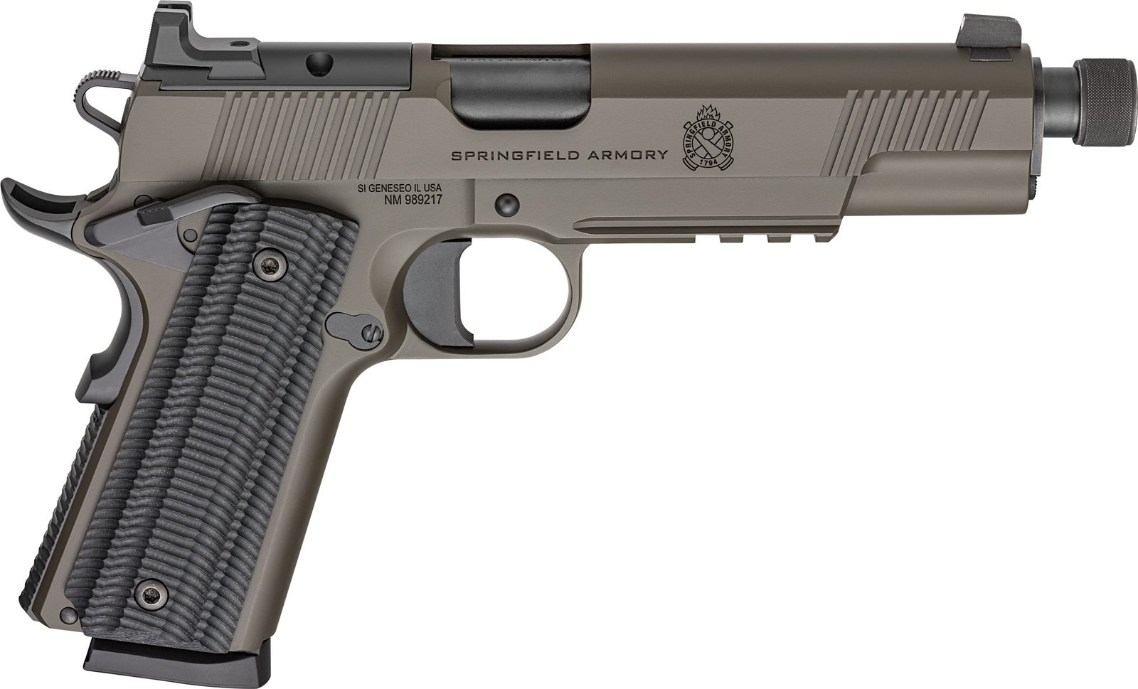 SPRINGFIELD ARMORY 1911 OPERATOR 45ACP ODG TB OR