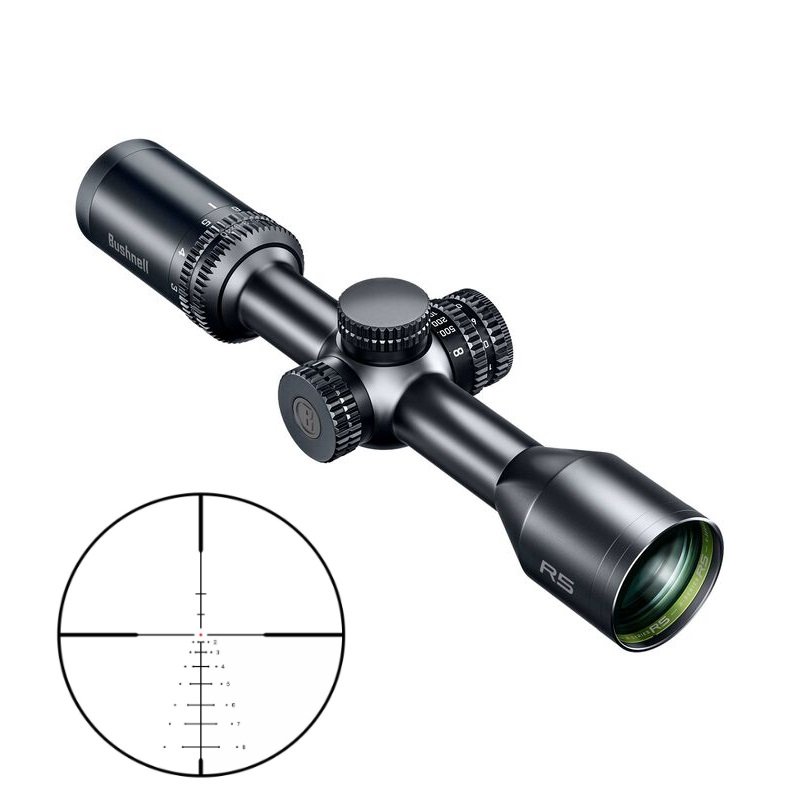BUSHNELL R5 3-9X50 DOA-LRH800 BLK ILL