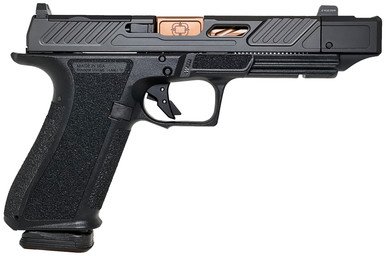 Shadow Systems SS-2211 DR920P Elite 9mm 4.50" 17+1 Black Nitride/Bronze Spiral Fluted Barrel W/ Compensator Optic Ready