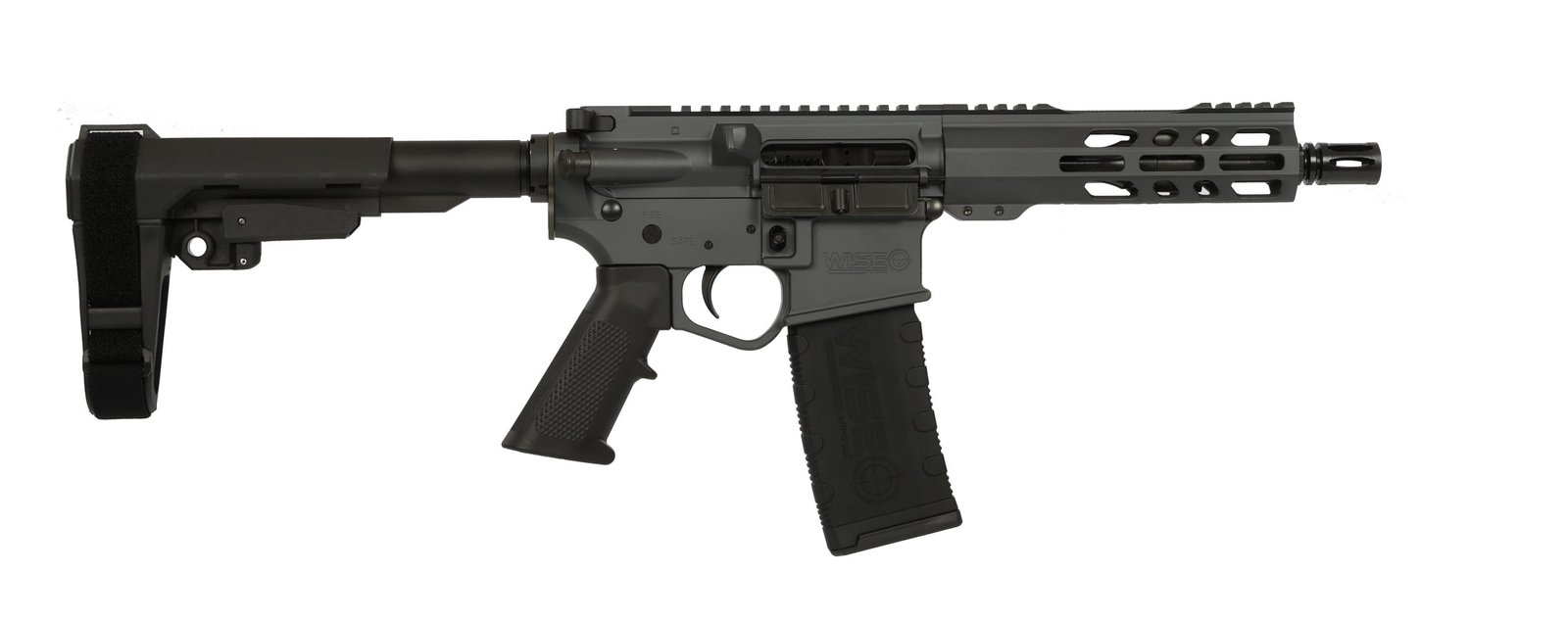 WISE ARMS WA-15B 300BLK GRY 7.5" SBA3
