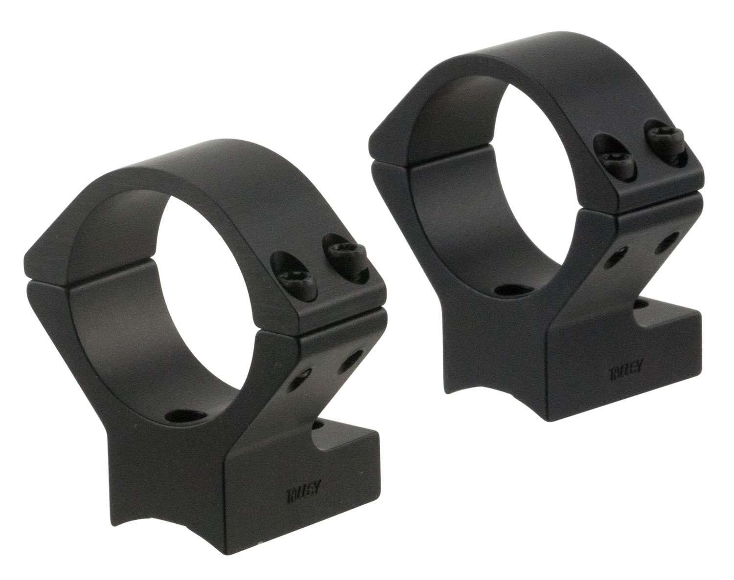 Talley 930707 Scope Mount/Ring Combo Black Anodized 1" Tube Ruger 10/22 Low Rings