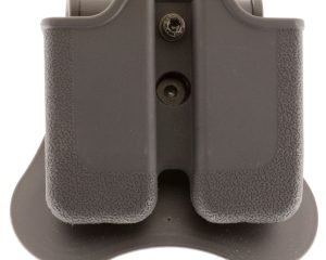 Bulldog P1911M Mag Holder  Paddle Black Polymer Paddle Compatible w/ Single Stack 1911 Ambidextrous Hand