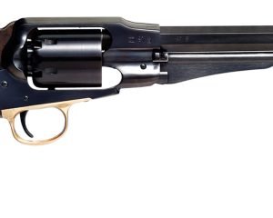 Taylors & Company 550778 1858 Remington Sodbuster Uberti 44 Cal 6 Shot Percussion 8" Blued Octagon Barrel, Blued Cylinder & Steel Frame, Ivory Polymer Grip