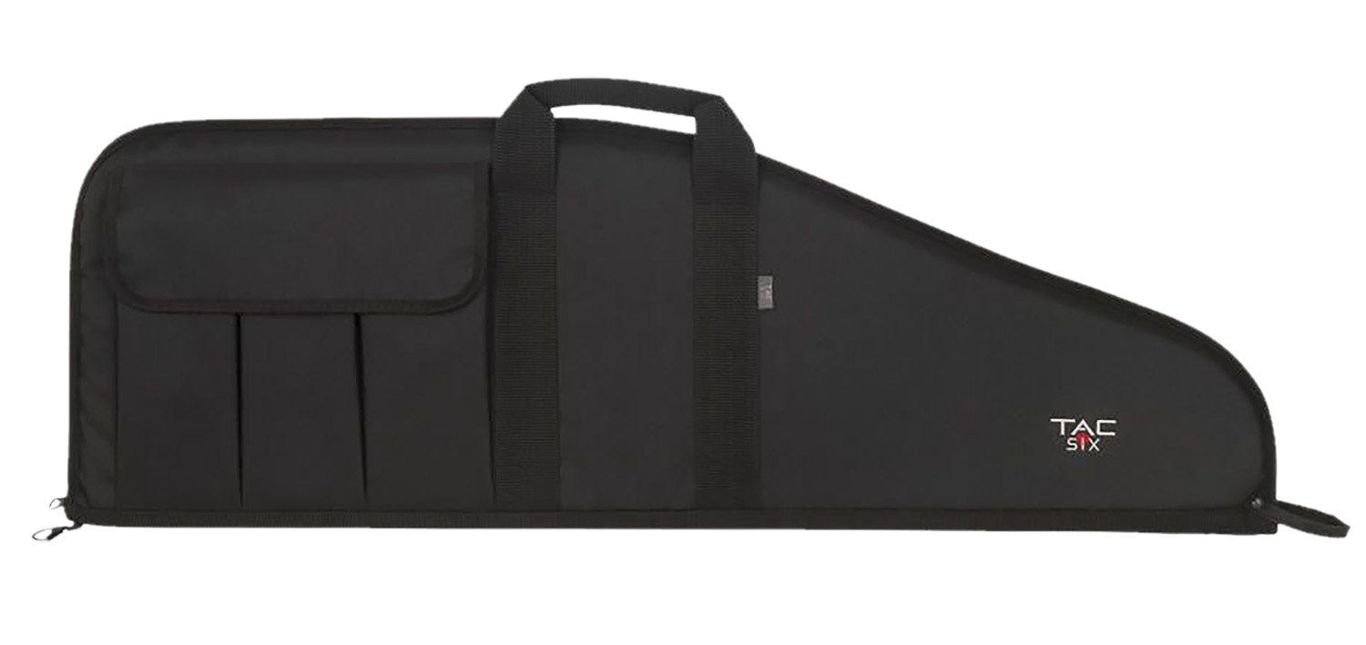 Tac Six 1080 Engage Tactical Rifle Case 38" Black Endura w/ D-Ring & Foam Padding