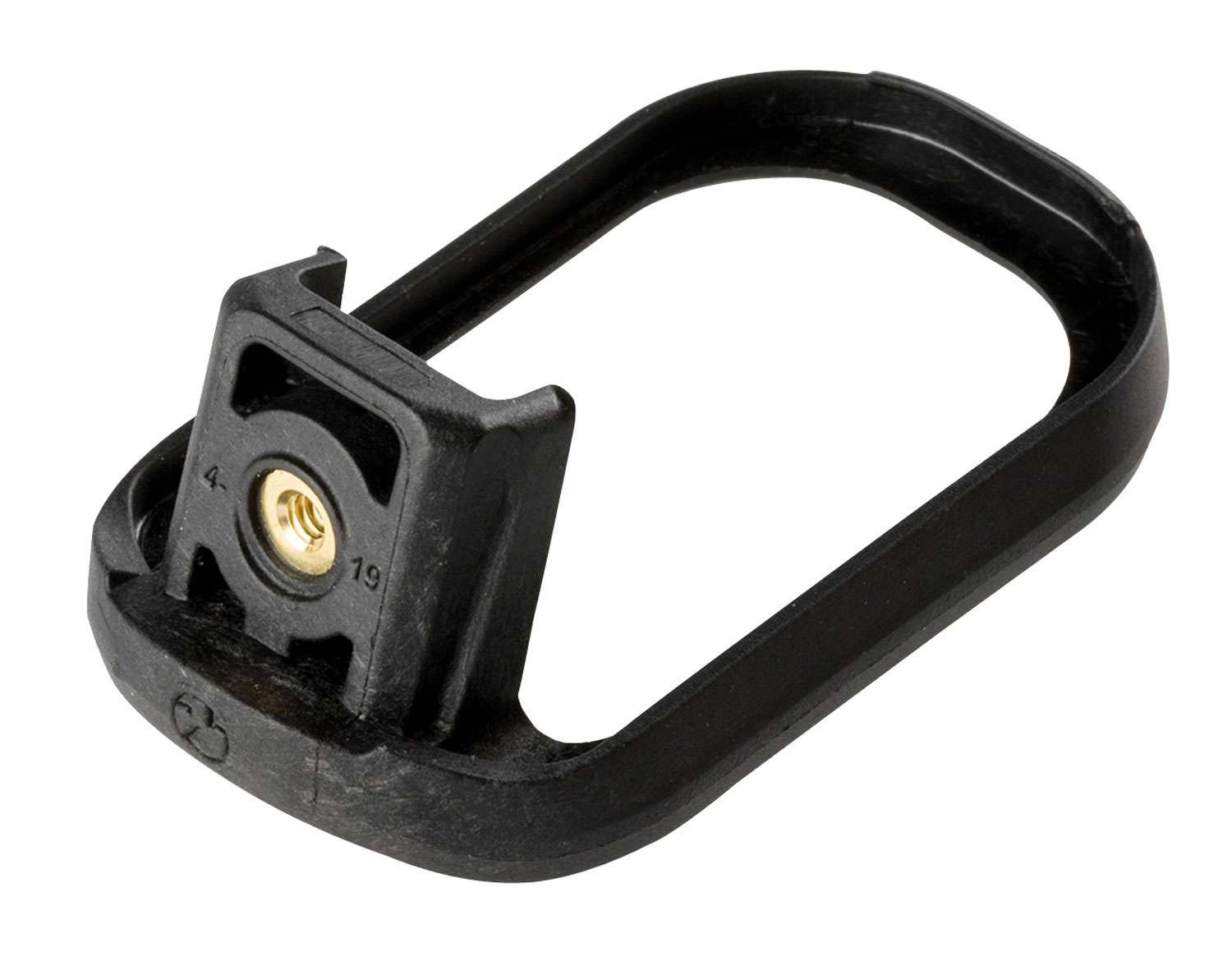 Magpul MAG950-BLK GL Enhanced Mag Well Compatible w/Gen4 Glock 19/23/32/38 Black Polymer
