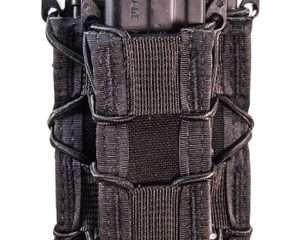 High Speed Gear 11DD00BK TACO Double Decker Mag Pouch Double Black Nylon MOLLE Compatible w/ Rifle Compatible w/ Pistol