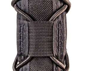 High Speed Gear 11EX00BK TACO Extended Mag Pouch Single Black Nylon MOLLE Belts 2" Wide Compatible w/ Pistol