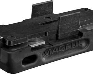 Magpul MAG024-BLK L-Plate Made of Stainless Steel w/ Overmolded Santoprene Rubber & Black Finish for 5.56x45mm NATO USGI 30-Round Aluminum Magazines/ 3 Per Pack