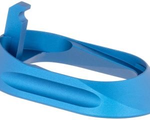 Walther Arms 2836319 Flared Magwell for Walther PPQ w/Steel or Polymer Frame Blue Machined Aluminum