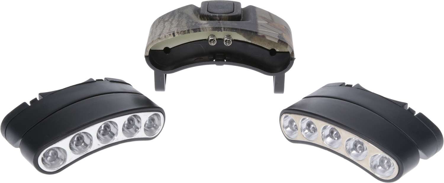 Cyclops CYCHCDTWGN Orion Tilt 30 Lumens Green/White LED Bulb Camo Clip-On