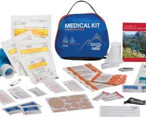 Adventure Medical Kits 01001001 Mountain Hiker Medical Kit Treats Injuries/Illnesses Water Resistant Blue