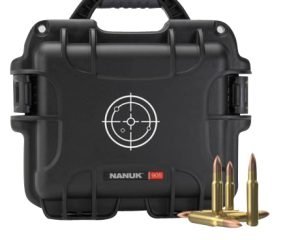 Nanuk 905AMMO1 905 Ammo Case 223Rem Black/White Resin 525rds