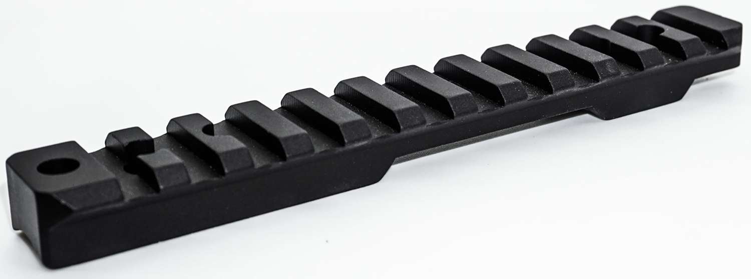 Talley P00252412 Picatinny Rail Picatinny Black Anodized Aluminum Fits Browning T-Bolt 0 MOA