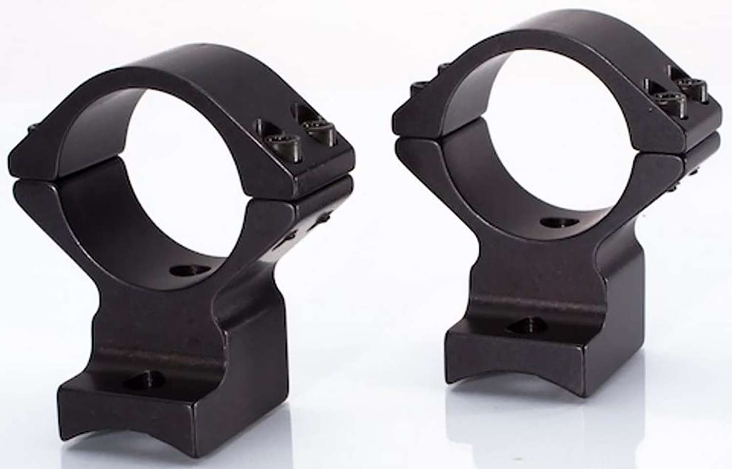 Talley 940000 Scope Mount/Ring Combo Black Anodized Aluminum 1" Tube A-Bolt/A-Bolt II Medium Rings 0 MOA