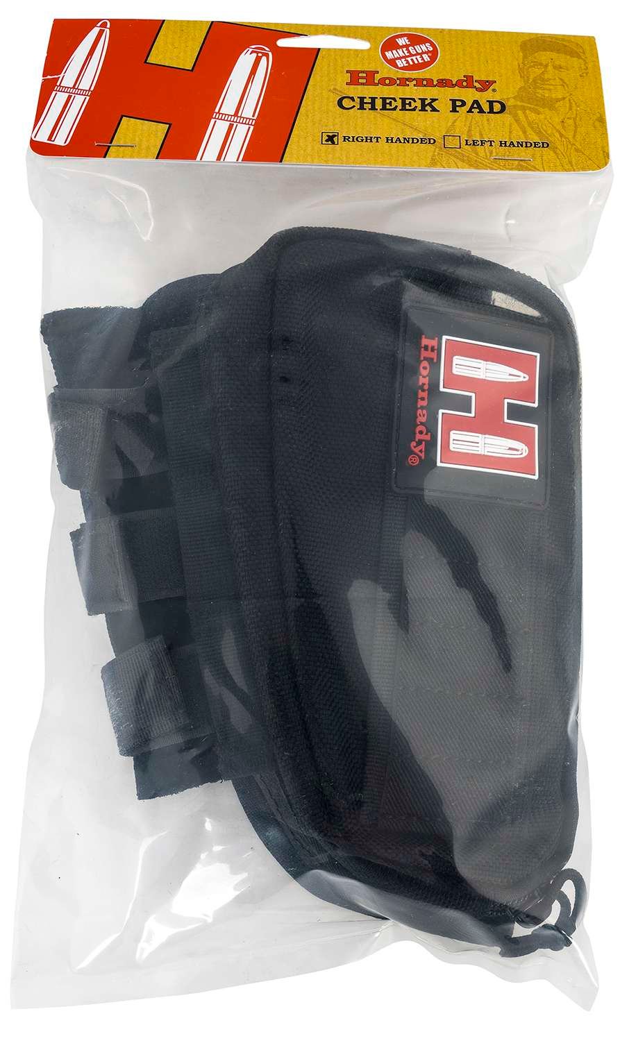 Hornady 99108 Gun Cheek Piece Black Cordura 5rd Rifle Right Hand