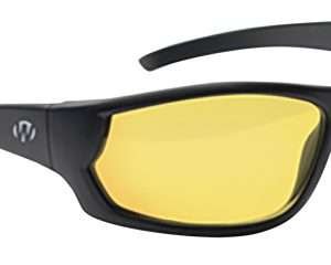 Walker's GWPIKNFF1AMB Ballistic Eyewear IKON Carbine Adult Amber Lens Matte Black Frame