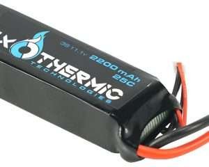 Exothermic Technologies BATTERY2200 Spare Battery  Black 11.1 Volts Lithium Polymer 2200 mAh