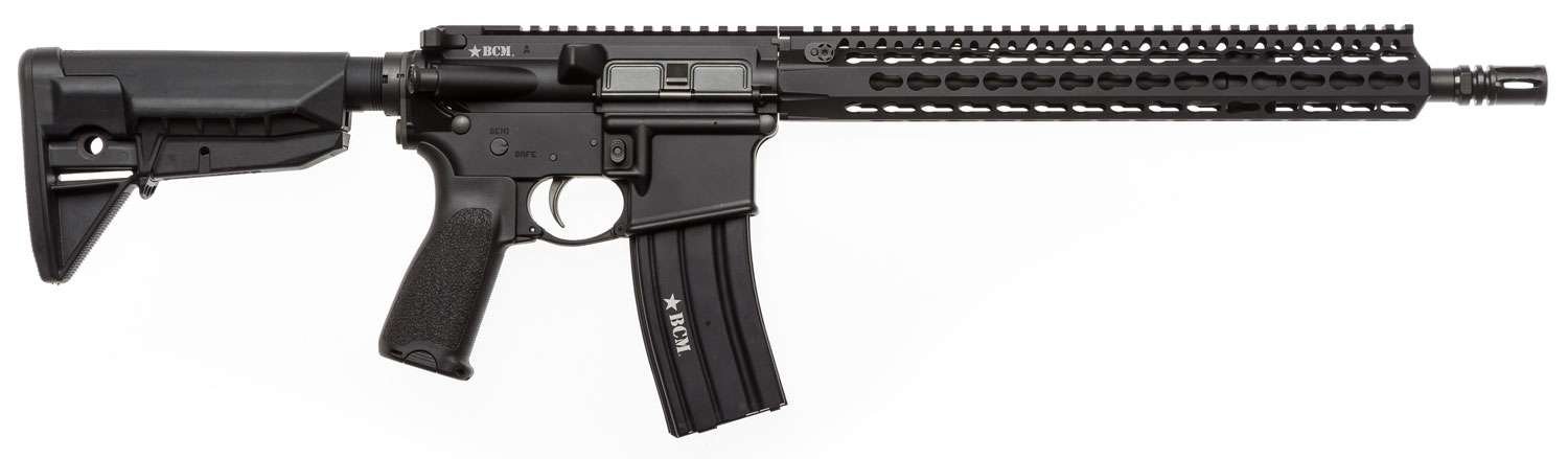 BCM 780790 RECCE-14 KMR-A 223 Rem/5.56x45mm NATO 30+1 14.50" Steel Chrome Lined Barrel, Mod 1 Compensator, Anodized 7075-T6 Aluminum Receiver, Synthetic 6 Position Stock, Ambidextrous Safety
