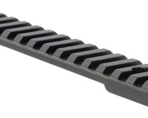 Talley PLM258763 Fierce Picatinny Rail  Black Anodized Long Action 20 MOA
